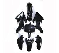 XLJOY Black Fairing Plastic Fender Kit for SDG SSR Piranha Chinese CRF50 XR50 50cc 70cc 90cc 110cc 125cc 140cc 150cc 160cc Dirt Pit Bike