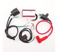 XLJOY Wiring Loom Harness Kill Switch Racing Ignition Coil CDI for 50cc-160cc Pit Dirt Bike