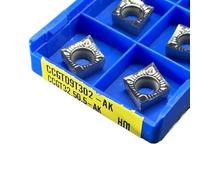 XLJP 10Pcs Hard Alloy Turning Tool CCGT060202 CCGT060204 CCGT060208 CCGT09T302 CCGT09T304 CCGT09T308 CCGT120402 CCGT120404 CCGT120408 AK H01 Aluminum ( Size : CCGT 060204-AK HO1 , Color : 10Pcs )