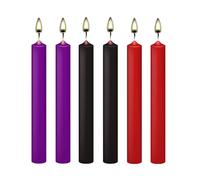 XLKJ 6PCS Low Temperature Romantic Wax Dripping Long Thin