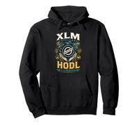 XLM Stellar HODL Lumens Crypto Payments Network Hub Pullover Hoodie
