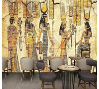 XLMING 3D Wallpaper Retro Nostalgic People Art Style