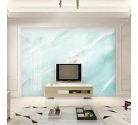 XLMING Abstract Minimalist Green Marble Inspired Art 3D Wallpaper Luxury Home Dining Decor Paste Sofa Living Room The Wall for Bedroom Mural-300cm×210cm