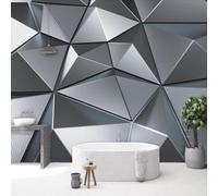 XLMING Abstract Minimalist Three Dimensional Geometric Art 3D Wallpaper Luxury Home Dining Decor Paste Sofa Living Room The Wall for Bedroom Mural-200cm×140cm