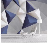 XLMING Abstract Three Dimensional Geometric Collage Unique 3D Wallpaper Luxury Home Dining Decor Paste Sofa Living Room The Wall for Bedroom Mural-350cm×256cm
