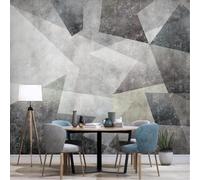 XLMING Abstract Vintage Geometric Lines Creative 3D Wallpaper Luxury Home Dining Decor Paste Sofa Living Room The Wall for Bedroom Mural-350cm×256cm