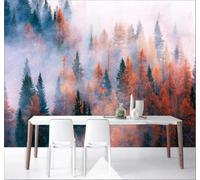 XLMING Beautiful Autumn Colourful Forest Natural Landscape 3D Wallpaper Luxury Home Dining Decor Paste Sofa Living Room The Wall for Bedroom Mural-350cm×256cm