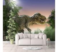XLMING Beautiful Night Sky Three Dimensional Simulation Dinosaur Forest 3D Wallpaper Luxury Home Dining Decor Paste Sofa Living Room The Wall for Bedroom Mural-300cm×210cm