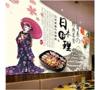 XLMING Black and White Architecture Snow Capped Mountains People Sushi 3D Wallpaper Luxury Home Dining Decor Paste Sofa Living Room The Wall for Bedroom Mural-300cm×210cm