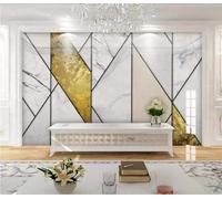 XLMING Colourful Geometric Black Lines Marble Effect 3D Wallpaper Luxury Home Dining Decor Paste Sofa Living Room The Wall for Bedroom Mural-250cm×170cm
