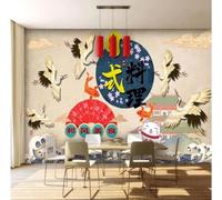 XLMING Creative Clouds Architecture Birds Waves 3D Wallpaper Luxury Home Dining Decor Paste Sofa Living Room The Wall for Bedroom Mural-350cm×256cm