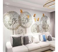 XLMING Creative Three Dimensiona Trees Birds Art 3D Wallpaper Luxury Home Dining Decor Paste Sofa Living Room The Wall for Bedroom Mural-150cm×105cm