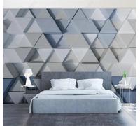 XLMING Creative Three Dimensional Minimalist Colourful Geometric 3D Wallpaper Luxury Home Dining Decor Paste Sofa Living Room The Wall for Bedroom Mural-430cm×300cm