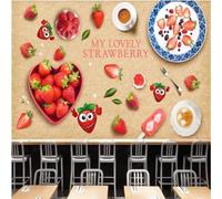 XLMING Creative Three Dimensional Red Fruit Ice Cream 3D Wallpaper Luxury Home Dining Decor Paste Sofa Living Room The Wall for Bedroom Mural-250cm×170cm