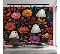 XLMING Creative Vintage Colourful Botanical Floral 3D Wallpaper Luxury Home Dining Decor Paste Sofa Living Room The Wall for Bedroom Mural-200cm×140cm