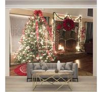 XLMING Cubic Creative Trees Multicolour Hanging Balls 3D Wallpaper Luxury Home Dining Decor Paste Sofa Living Room The Wall for Bedroom Mural-150cm×105cm