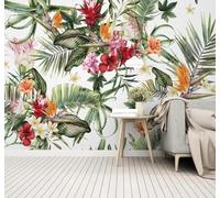 XLMING Fresh Beautiful Pastoral Plants Flowers 3D Wallpaper Luxury Home Dining Decor Paste Sofa Living Room The Wall for Bedroom Mural-250cm×170cm