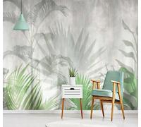 XLMING Hand Drawn Minimalist Fresh Banana Tree Pattern 3D Wallpaper Luxury Home Dining Decor Paste Sofa Living Room The Wall for Bedroom Mural-430cm×300cm