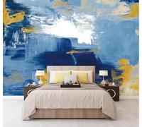 XLMING Individuality Hand Drawn Graffiti Art Abstract 3D Wallpaper Premium Textured Silk Study Dining Living Room Bedroom Sofa TV Wall Easy Install-300cm×210cm