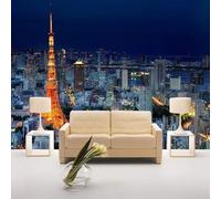 XLMING Large Three Dimensional City Architecture River Sky 3D Wallpaper Silky Texture Home Study Office Grey Dining Room Sofa Bedroom Living Room TV Backdrop-350cm×256cm