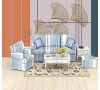 XLMING Luxury Geometric Lines Gold Ginkgo Leaves 3D Wallpaper Luxury Home Dining Decor Paste Sofa Living Room The Wall for Bedroom Mural-150cm×105cm