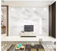 XLMING Minimalist Abstract Black and White Pattern Marble Effect 3D Wallpaper Luxury Home Dining Decor Paste Sofa Living Room The Wall for Bedroom Mural-430cm×300cm