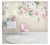 XLMING Minimalist Beautiful Plants Colourful Flowers 3D Wallpaper Premium Textured Silk Study Dining Living Room Bedroom Sofa TV Wall Easy Install-250cm×170cm