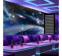 XLMING Minimalist Three Dimensional Starry Sky Planets Art 3D Wallpaper Luxury Home Dining Decor Paste Sofa Living Room The Wall for Bedroom Mural-300cm×210cm