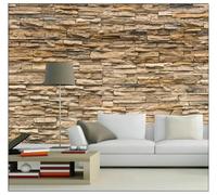 XLMING Minimalist Vintage Stone Wall Restaurant Café 3D Wallpaper Luxury Home Dining Decor Paste Sofa Living Room The Wall for Bedroom Mural-300cm×210cm