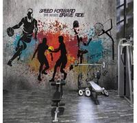 XLMING Retro Colour Graffiti Figures Sports 3D Wallpaper Luxury Home Dining Decor Paste Sofa Living Room The Wall for Bedroom Mural-350cm×256cm