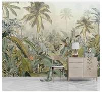 XLMING Retro Nostalgic Tropical Jungle Landscape 3D Wallpaper Luxury Home Dining Decor Paste Sofa Living Room The Wall for Bedroom Mural-350cm×256cm