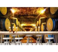 XLMING Retro Three Dimensional Wine Cellar Space Extension 3D Wallpaper Luxury Home Dining Decor Paste Sofa Living Room The Wall for Bedroom Mural-430cm×300cm