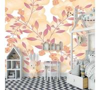 XLMING Simple Plants Flowers Creative Art 3D Wallpaper Luxury Home Dining Decor Paste Sofa Living Room The Wall for Bedroom Mural-350cm×256cm
