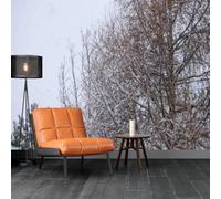 XLMING Three Dimensional Elegant Winter Forest Snowy Landscape 3D Wallpaper Luxury Home Dining Decor Paste Sofa Living Room The Wall for Bedroom Mural-400cm×280cm