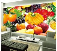 XLMING Three Dimensional Fresh Fruit Supermarket Greengrocer'S 3D Wallpaper Luxury Home Dining Decor Paste Sofa Living Room The Wall for Bedroom Mural-300cm×210cm