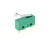 XLMURZAC Rocker Switch 5PC Micro Limit Switches 3Pins NO+NC SPDT 3A/5A 250VAC Mini Micro Switch 17mm 29mm Long Arc Roller Lever Switch Microswitches(Arc Lever)