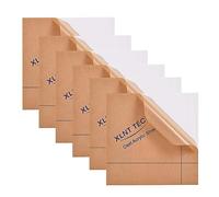 XLNT TECH 6 PCS White Cast Acrylic Opaque (no-Transparent) Plastic Sheet 8 x 8 Inch (.118" Thick), for Signs, DIY Projects.