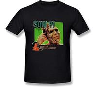 Xlongren Men's Cotton Sum 41 Does This Look Infected Tee T-Shirt Black M