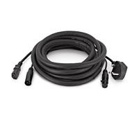 XLR and UK IEC Combination Cable by Gear4music 5m