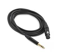 XLR (F) - TRS 6.35mm Jack Pro Cable 3m
