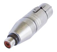 NEUTRIK Neutrik NA2FPMF 3 Pin XLR Female to Phono Socket Adaptor