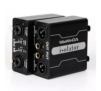 XLR Ground Loop Isolator Hum Eliminator for Home Stereo System/Speaker/Car Audio/Car Kit/Audio Player (Eliminate The Buzzing Noise) (XLR-Dual Channel Stereo)