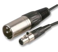 XLR Lead, Plug to MINI Socket, 2M, Audio & Video Cable Assemblies Qty X 1