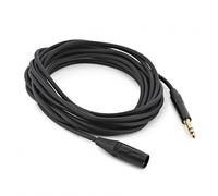 XLR (M) - TRS 6.35mm Jack Pro Cable 10m