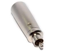 kenable XLR Male Plug Pins to RCA Phono Plug Mono Audio Adapter