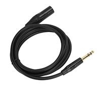 XLR Male To 1/4, Microphone Cable Signal Microphone Line Cord Quarter Inch Cable with Male Jack Balanced for MP3 Player, Laptop, Voice Recorder JORINDO XLR To 1/4in (JD6005-2 meters)