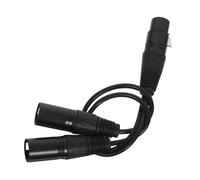 Xlr Y Splitter Balanced Audio Adapter Cable for Microphone Speaker