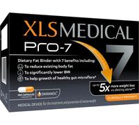 XLS Medical PRO-7 - Weight Loss Pills - Up to 5X More Weight Loss Versus Dieting Alone, 7 Clinically Proven Benefits - 180 Capsules - 1 Month Supply