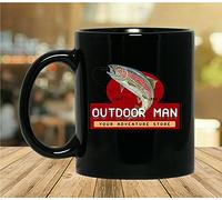 XLSIPOE Outdoor Man Last Man Standing Black Coffee Mug 11oz
