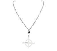 XLTEAM Casual Necklace Pendant Band BC Necklace Ghoul Cross Chain Musical Band Mask Necklaces Jewelry collar de ghost Party JewelleryBirthday Gift